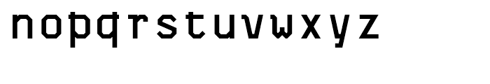Skyhook Mono Bold Upright Font LOWERCASE