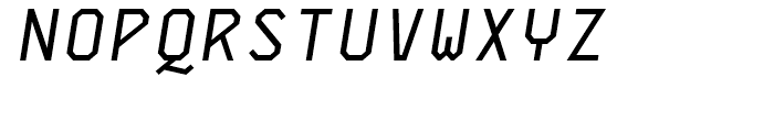Skyhook Mono Medium Italic Font UPPERCASE
