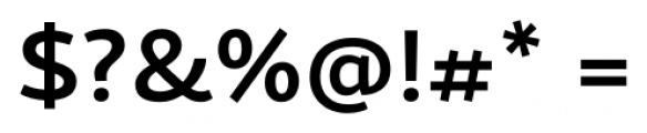 Skolar Sans Extended Semi Bold Font OTHER CHARS