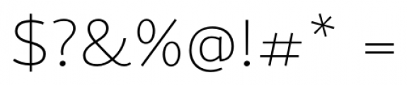 Skolar Sans Extended Thin Font OTHER CHARS