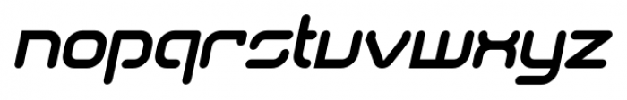 SkyWing Medium Italic Font LOWERCASE