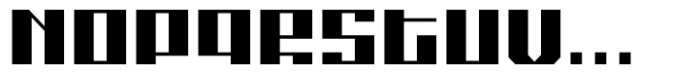 SK 1980 Unicase Extra Light Font LOWERCASE