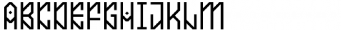 SK Anatolia Light Unicase Font UPPERCASE