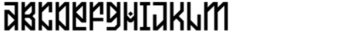 SK Anatolia Regular Unicase Font LOWERCASE