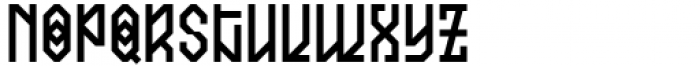 SK Anatolia Regular Unicase Font LOWERCASE