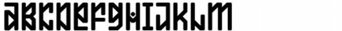 SK Anatolia Rounded Bold Unicase Font LOWERCASE