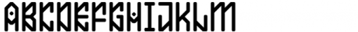 SK Anatolia Rounded Regular Unicase Font UPPERCASE
