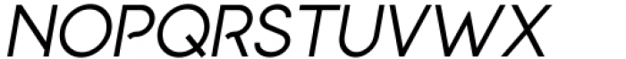SK Aristo Italic Font UPPERCASE