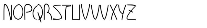 SK Dissentica Font LOWERCASE