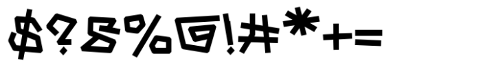 SK Glypher Bold Font OTHER CHARS