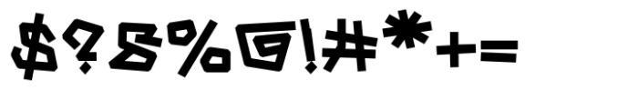 SK Glypher Heavy Font OTHER CHARS