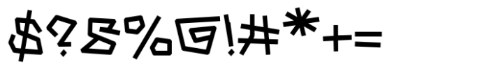SK Glypher Medium Font OTHER CHARS