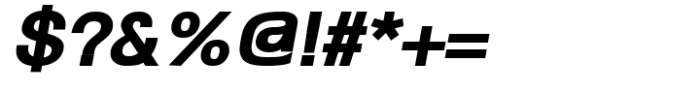 SK Goldilocks Extra Bold Italic Font OTHER CHARS