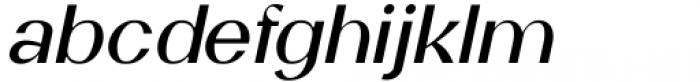 SK Gothenburg Light Italic Font LOWERCASE