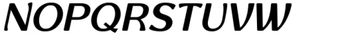 SK Gothenburg Medium Italic Rounded Font UPPERCASE