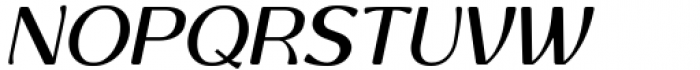 SK Gothenburg Semi Light Italic Rounded Font UPPERCASE