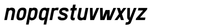 SK Moreau Bold Italic Font LOWERCASE