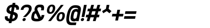 SK Moreau Extra Bold Italic Font OTHER CHARS