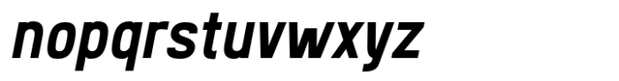SK Moreau Extra Bold Italic Font LOWERCASE