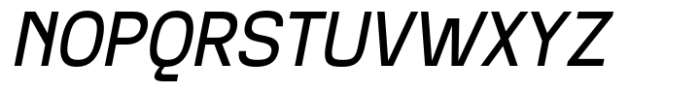 SK Moreau Italic Font UPPERCASE