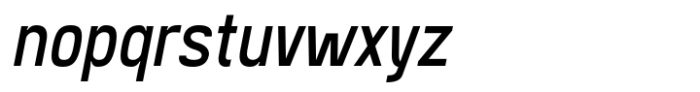 SK Moreau Italic Font LOWERCASE