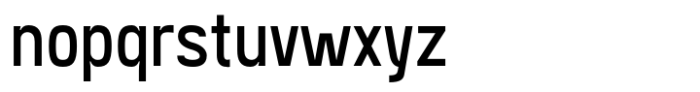 SK Moreau Regular Font LOWERCASE