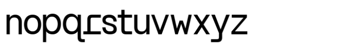 SK Nomerok Font LOWERCASE