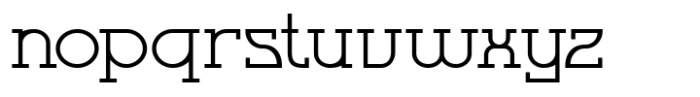 SK Pangramma Slab Font LOWERCASE