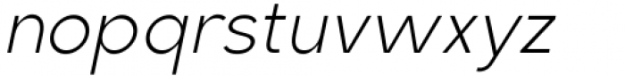 SK Payidar Thin Italic Font LOWERCASE