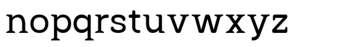 SK Reykjavik Rounded Slab Light Font LOWERCASE