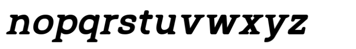 SK Reykjavik Rounded Slab Medium Italic Font LOWERCASE