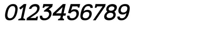 SK Reykjavik Slab Italic Font OTHER CHARS