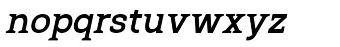 SK Reykjavik Slab Italic Font LOWERCASE