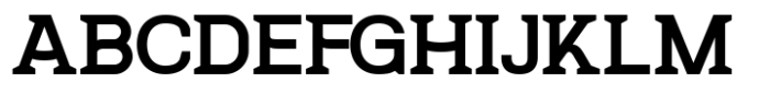 SK Reykjavik Slab Medium Font UPPERCASE