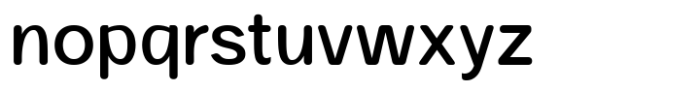 SK Selanik Rounded Medium Font LOWERCASE
