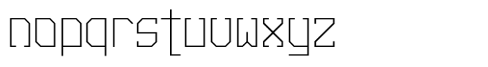 SK Skrynka Light Font LOWERCASE