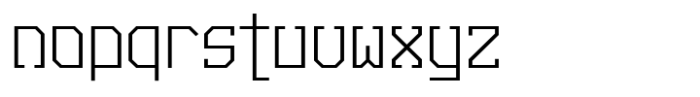 SK Skrynka Medium Font LOWERCASE