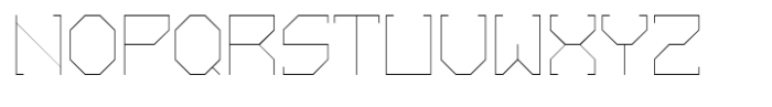 SK Skrynka Thin Font UPPERCASE