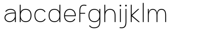 SK Synonym Grotesk Extra Light Font LOWERCASE