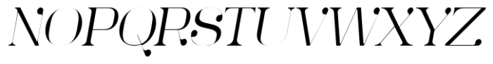 SK Zweig Extra Light Italic Font UPPERCASE