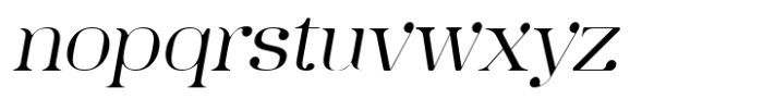 SK Zweig Light Italic Rounded Font LOWERCASE