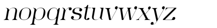 SK Zweig Light Italic Font LOWERCASE
