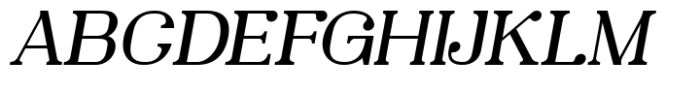 SK Zweig Medium Italic Font UPPERCASE