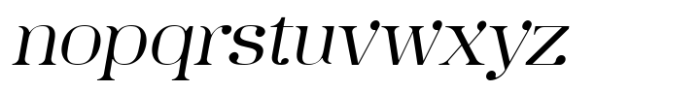 SK Zweig Semi Light Italic Font LOWERCASE