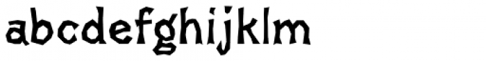 Skagwae Bold Font LOWERCASE