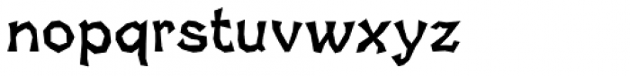 Skagwae Bold Font LOWERCASE