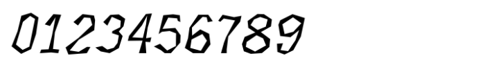 Skagwae Italic Font OTHER CHARS