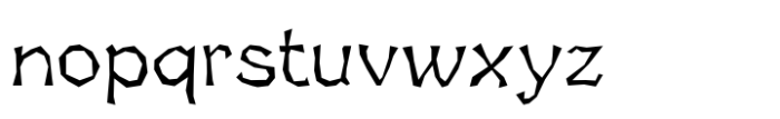 Skagwae Shadowed Inside Font LOWERCASE