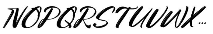 Skanika Italic Font UPPERCASE