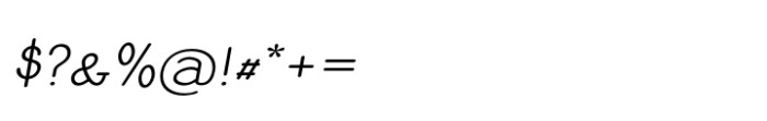 Skarpa Expanded Thin Italic Font OTHER CHARS